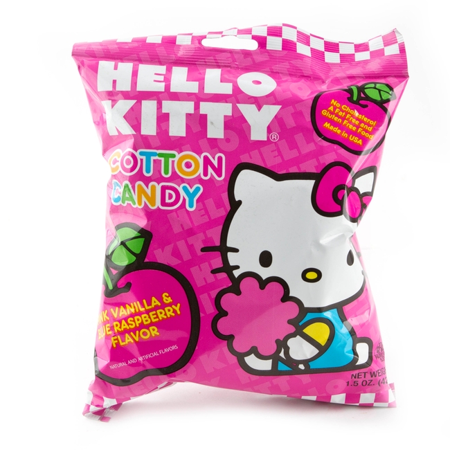 Hello Kitty Cotton Candy - Vanilla & Blue Raspberry Flavored